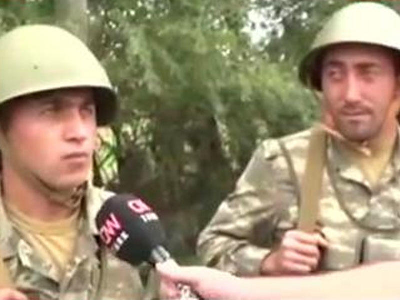Bakıdan döyüşə yollanan könüllülər Tərtərdə - CNN-ə danışdılar - VİDEO