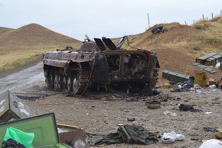SON DƏQİQƏ! İndilərdə Ordumuz Ermənistana məxsus 27 tankı ələ keçirdi