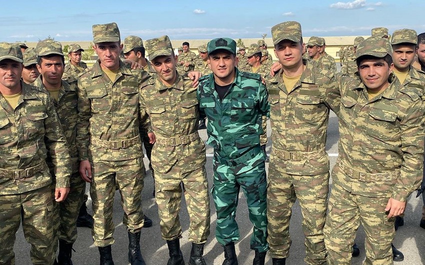 Hacı Əliyev: \\\"Əsgərlərimiz qələbə eşqi ilə alışıb-yanırlar\\\"