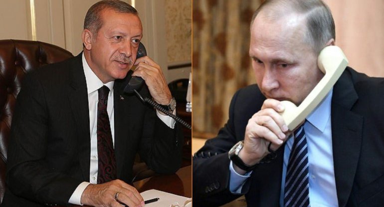 Ərdoğanla Putin Dağlıq Qarabağı müzakirə etdilər
