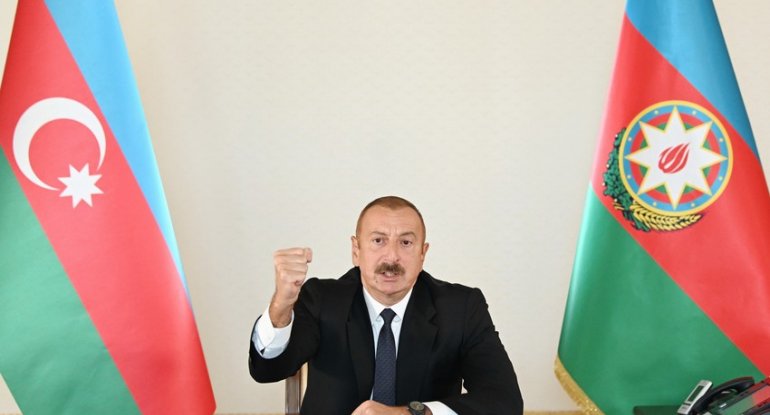 İlham Əliyev: \\\"Əgər bizə qarşı kənardan aqressiya olarsa, o F-16-ları görəcəklər onlar\\\"