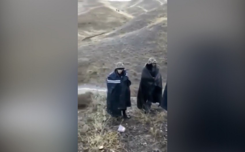Ermənistan səngərində nələr baş verir - Sensassion video