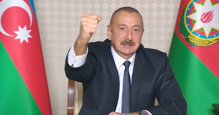 İlham Əliyev Paşinyanın qarşısında şərt qoydu: Ya savaş meydanında əzilmək, ya da...