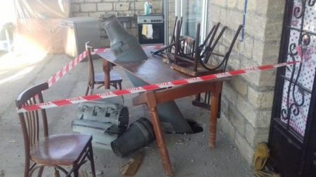 Ermənilər Tərtərin Ələsgərli kəndini raket atəşinə tutub - FOTO
