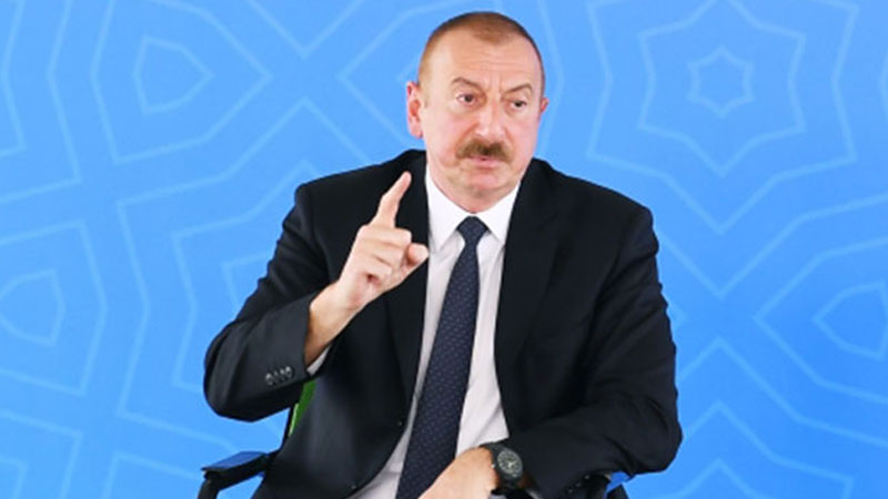 İlham Əliyevdən alman jurnalistə dərs: \\\"Bu, milli qürur məsələsidir\\\"