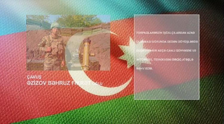 Düşmənə qan udduran qəhrəmanlarımızı tanıyaq!