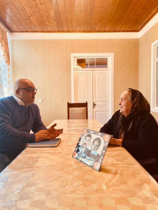 Ermənistanın keçmiş müdafiə nazirinin bacısı Kürdəmirdə yaşayır - FOTOLAR