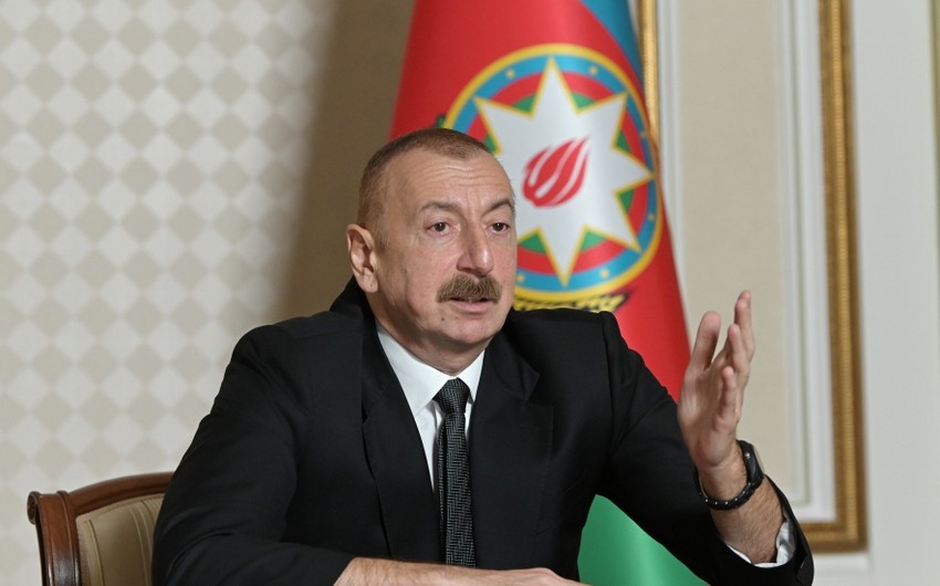 İlham Əliyev: Türkiyə rəsmi qaydada münaqişənin həlli və atəşkəsə nəzarət işində rol oynayacaq