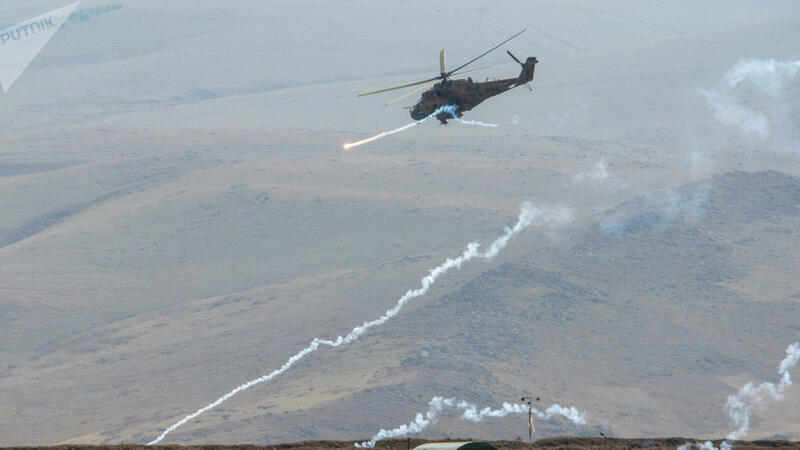 Qarabağa 8 hərbi helikopter göndərildi