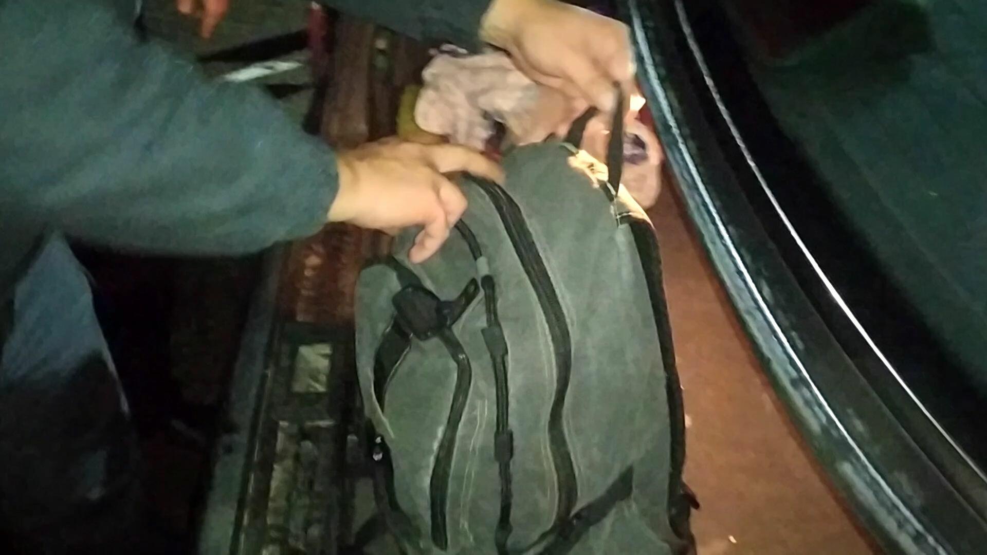 Bakıda kamendant postunda şok anlar - ANBAAN VİDEO
