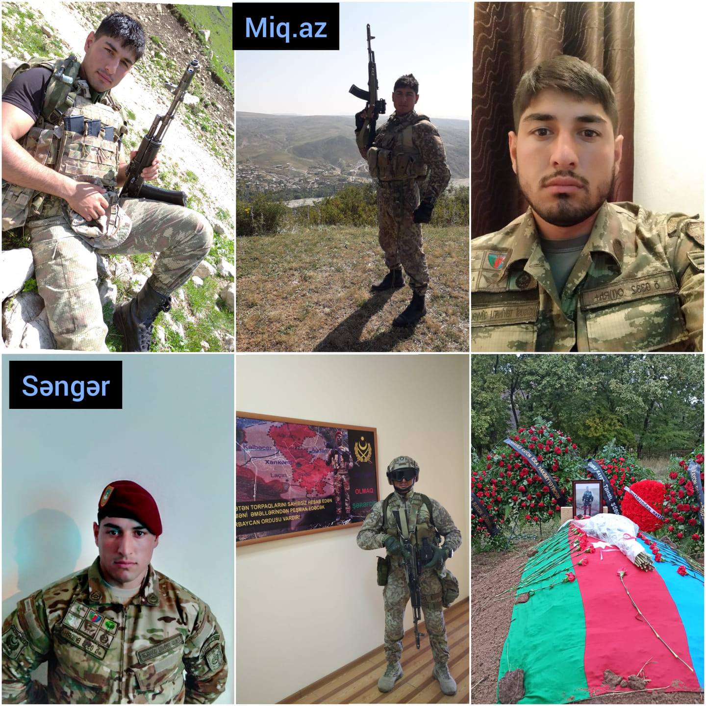Dörd saat yaralı vəziyyətdə mühasirədə qalan əsgərin vəsiyyəti tapıldı — FOTO
