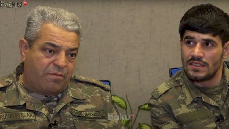 Düşmənə qarşı ata-oğul çiyin-çiyinə: “Minomyot gəldikcə, Rəşadı qucaqlayırdım ki, ona dəyməsin” — VİDEO