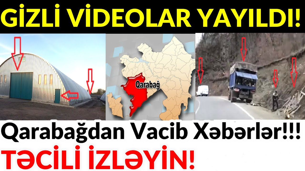 TƏCİLİ! - Gizli plan üzə çıxdı - Xankəndinə dəmir yolu və Kəlbəcər....