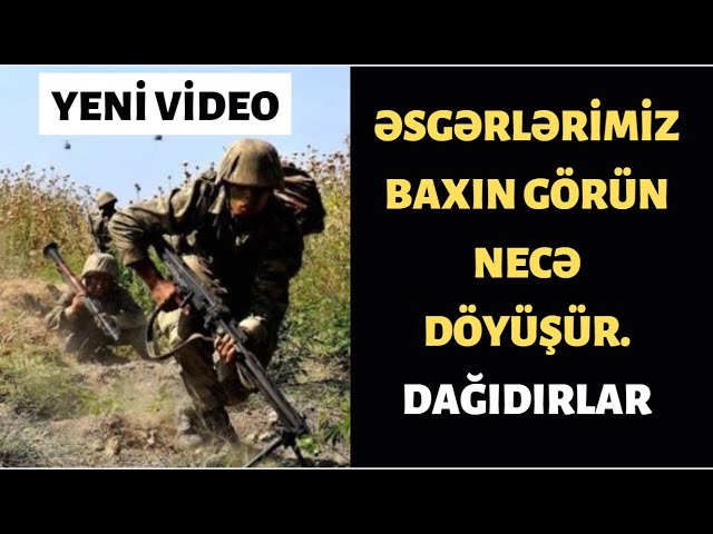Şuşa döyüşlərindən şok kadrlar: Əsgərimiz üzbəüz döyüşdə  ermənini qumbara ilə partlatdı