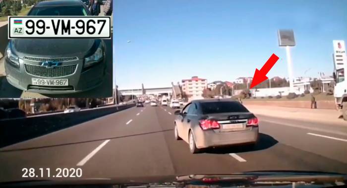 Bakıda \\\"qoçuluq\\\" edən sürücü: Ananın gözü qarşısında övladını boğdu - VİDEO