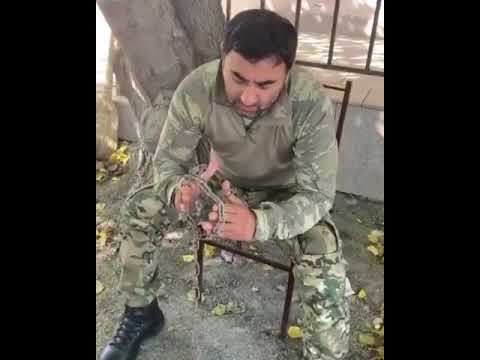 Ermənilər Azərbaycan əsirlərini belə saxlayırmış  - ŞOK GÖRÜNTÜ