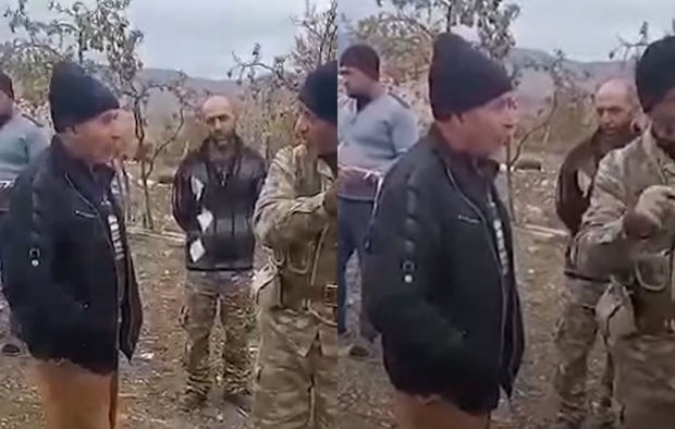 Azərbaycan əsgəri erməniyə: \\\"Mənə qardaş demə” - VİDEO
