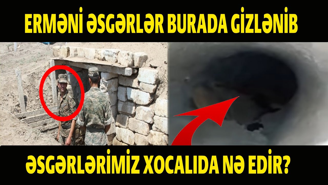 ŞOK VİDEO! YÜZLƏRLƏ ERMƏNİ ƏSGƏRİ BURDA NƏYƏ HAZIRLAŞIR?