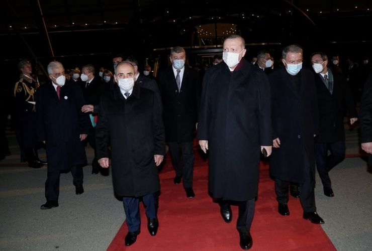 Türkiyə Prezidenti Rəcəb Tayyib Ərdoğanın Azərbaycana rəsmi səfəri başa çatıb