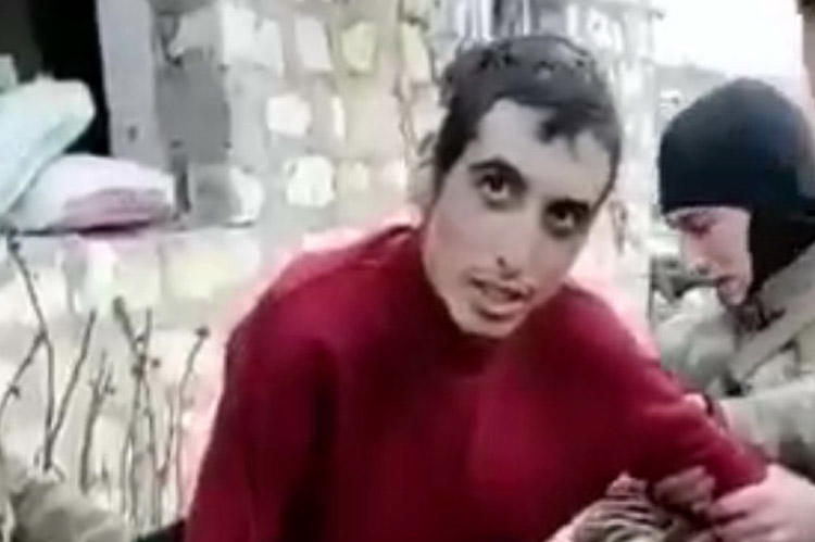 Əsgərlərimizə qumbara atan, əsir düşən erməni terrorçunun KİMLİYİ BİLİNDİ - VİDEO