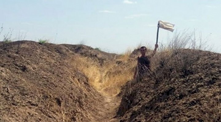 SON DƏQİQƏ! Ermənilər ağ bayraq qaldırdı, əsgərləri əsir götürüldü -  VİDEO