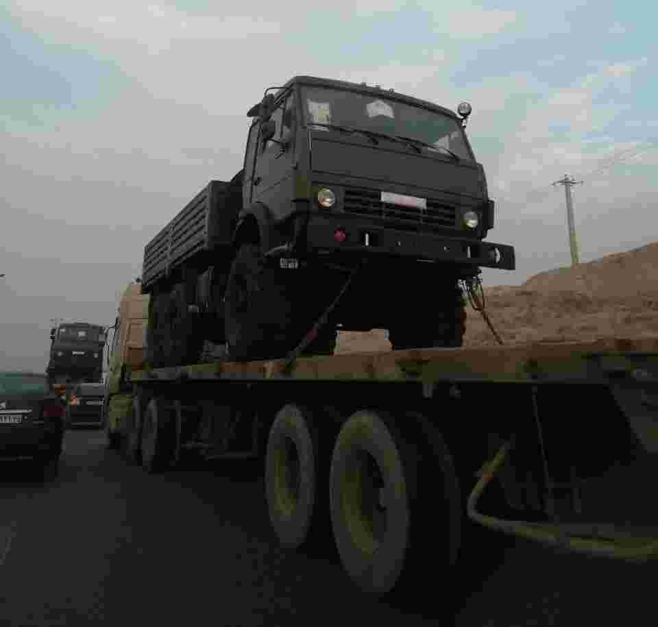 İran yenidən Ermənistana silah dolu hərbi \\\"Kamaz\\\"lar göndərməyə başlayıb- FOTO