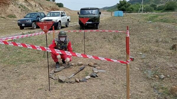 ANAMA Qazaxın azad edilmiş kəndlərində indiyə qədər 256 ha ərazini təmizləyib&nbsp;