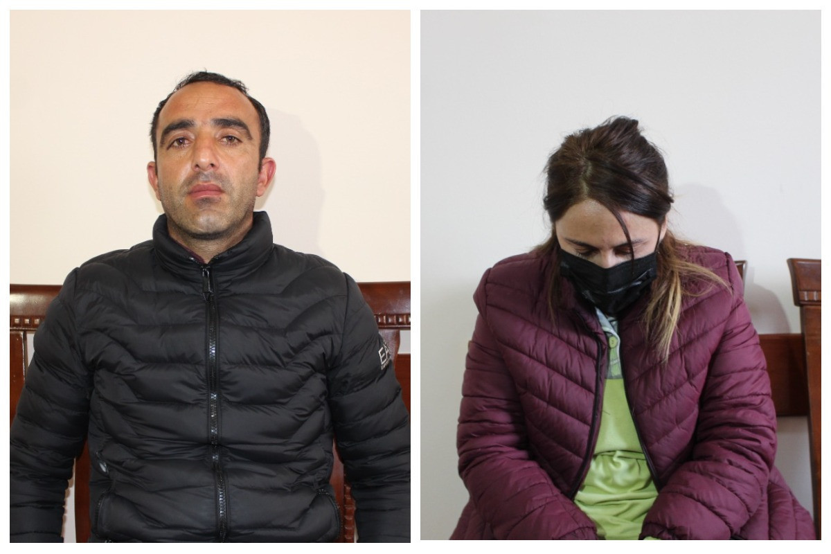 Polis qadınla kişini tutdu: Görün nə ediblər +FOTO