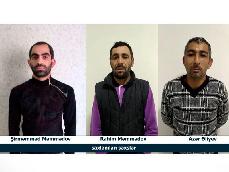 Qəbiristanlıqdan oğurluq edən dəstə saxlanıldı - VİDEO - FOTO