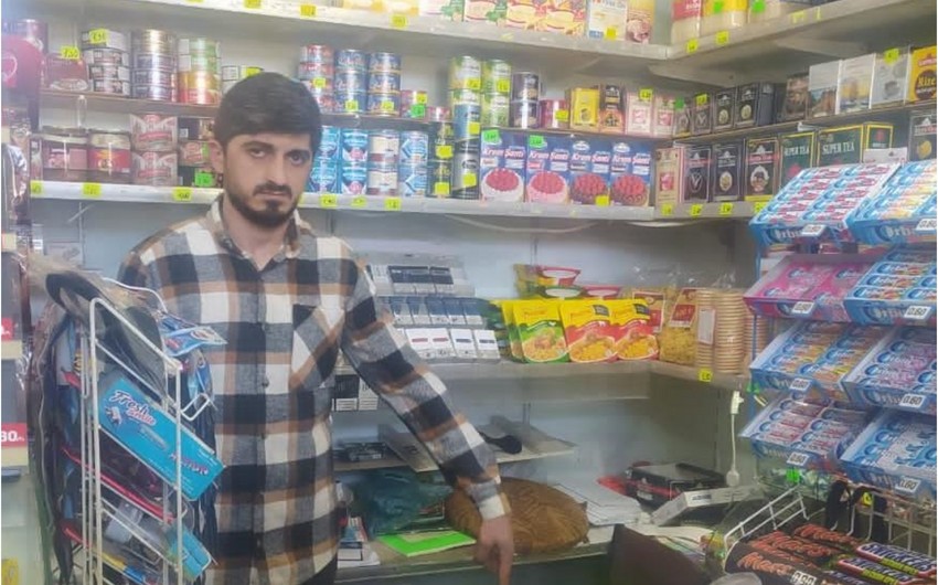 Ərzaq mağazasında “patı” satan şəxs tutulub