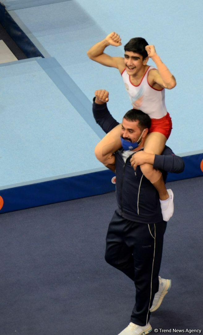 Gimnastımız qızıl medal qazandı - FOTO