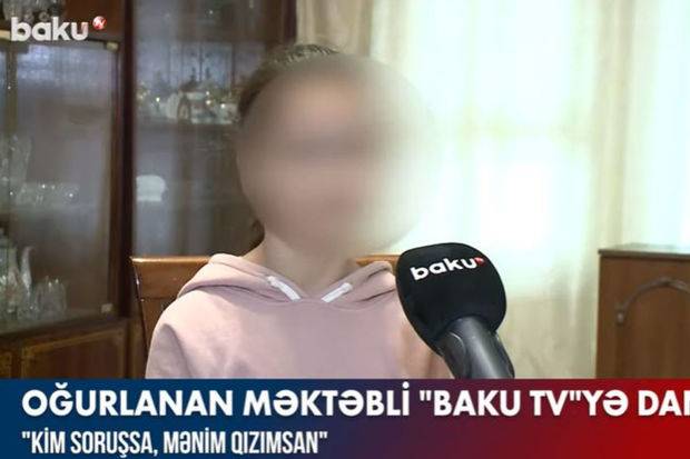 Bakıda oğurlanan qız görün nələri danışdı - VİDEO