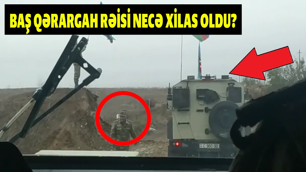 Yüksək  rütbəli hərbçilərimizin düşdüyü qəzadan ŞOK VİDEO YAYILDI: Sən demə hadisə...