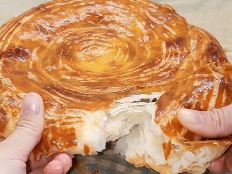 Qat-qat fəsəli çörəyi - VİDEO