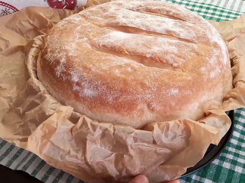 Qatqısız ev çörəyi resepti - VİDEO