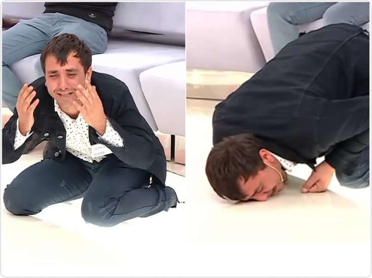 Canlı yayımda arvadının başqasına qaçdığını öyrənən kişi İNTİHAR ETDİ - VİDEO