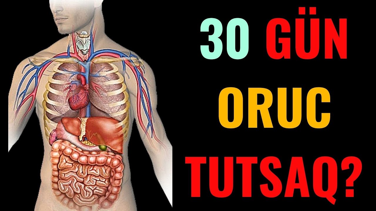 30 gün oruc tutanda bu xəstəliklər yoxa çıxır! - Mütləq izləyin