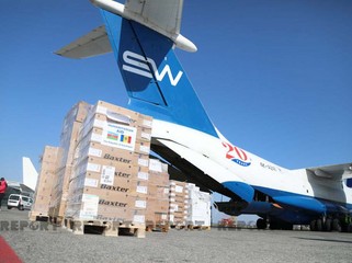 Azərbaycan Ukraynaya yardım göndərdi