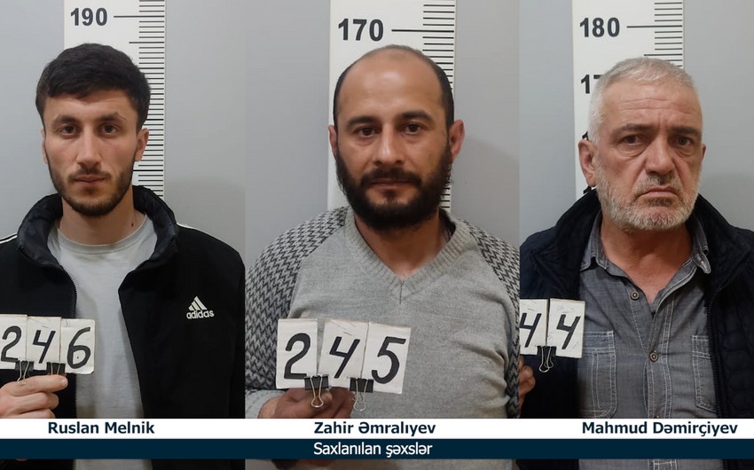 Bakıda əməliyyat: Polis onları tutdu