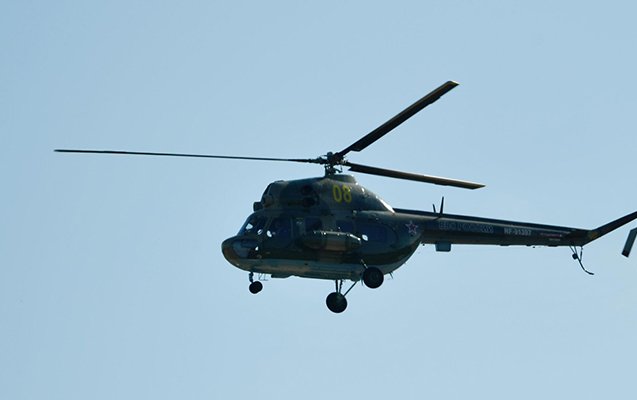 Rusiyada iki helikopter toqquşdu, ölən var