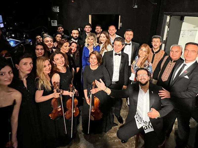 Xalq artistləri Vaşinqtonu dolaşdılar - FOTO