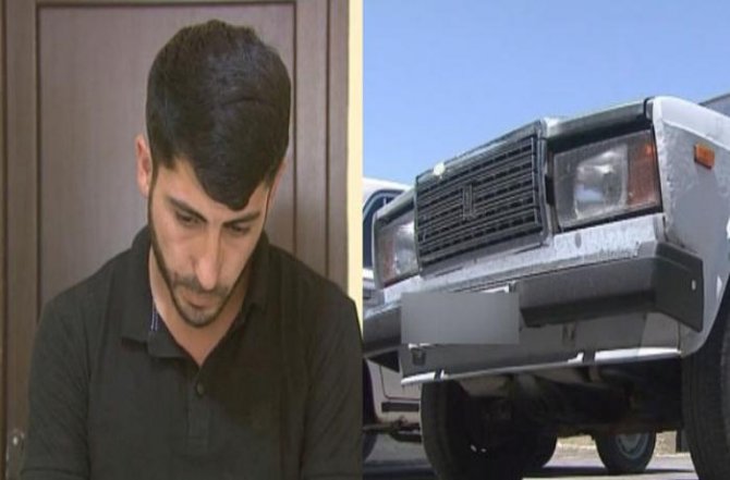 Narkotik qəbul edib avtomobil sürən şəxs saxlanıldı