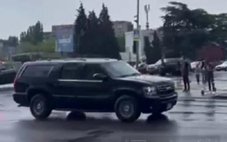 Ukraynaya gizli gedən Baydenin görüntüləri yayıldı - VİDEO - FOTO