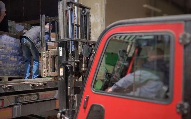 Azərbaycan Dneprə 20 ton humanitar yardım göndərdi - Fotolar