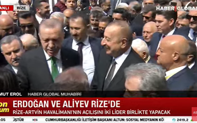 İlham Əliyev Türkiyədə - Canlı+Yenilənir