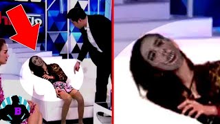 Canlı yayımda yaşanmış qorxulu hadisələr - ŞOK VİDEO