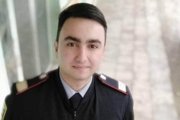 Ehtiyatsızlıqdan özünü öldürən polisin - FOTO-su