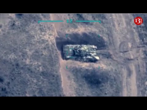 “Bayraktar” gizlənən rus tanklarını belə məhv etdi - VİDEO