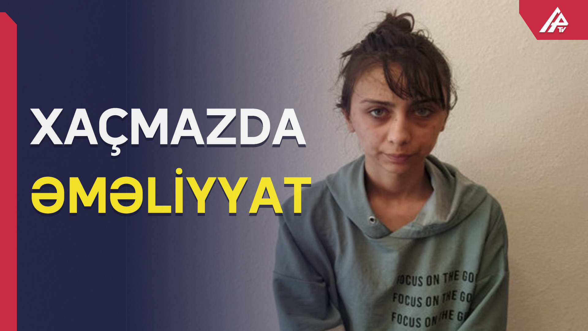 Polis qadını iş başında tutdu: Görün nə edirmiş +VİDEO