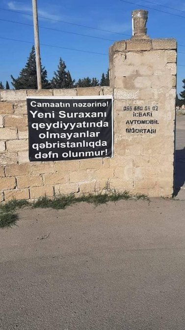 Ölülərin QEYDİYYAT PROBLEMİ - AÇIQLAMA